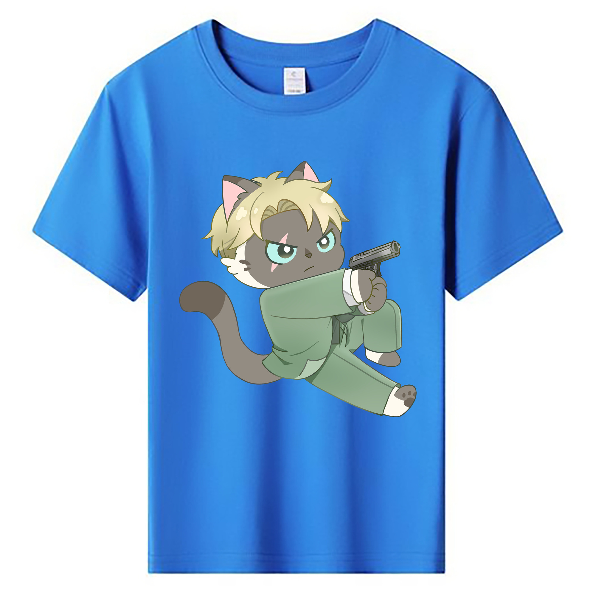 （画像用） SPY×FAMILY间谍家家酒 綿100％キッズTシャツ（フロントプリント）